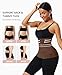 FeelinGirl Bandage Wrap Waist Trainer for Women Waist Wrap Band for Stomach Plus Size Waist Wrap for Women Tummy Wrap Waist Belt Brown