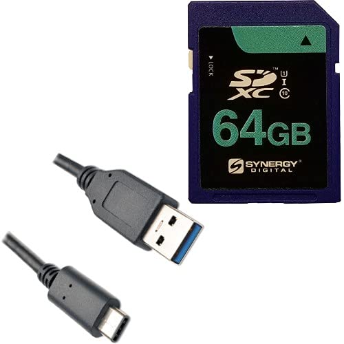 Synergy fW^ANZT[LbgACanon EOS R5~[XfW^Jƌ݊:SY-SD64GB[J[hAEM-USB-TYPEC-3B USBP[u