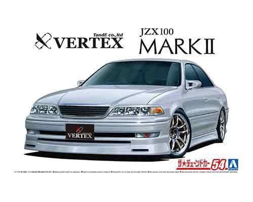 アオシマ　1/24 JZX100マークII ツアラーV 1/24 トヨタ JZX100 マークII ツアラーV '00｜株式会社 青島文化