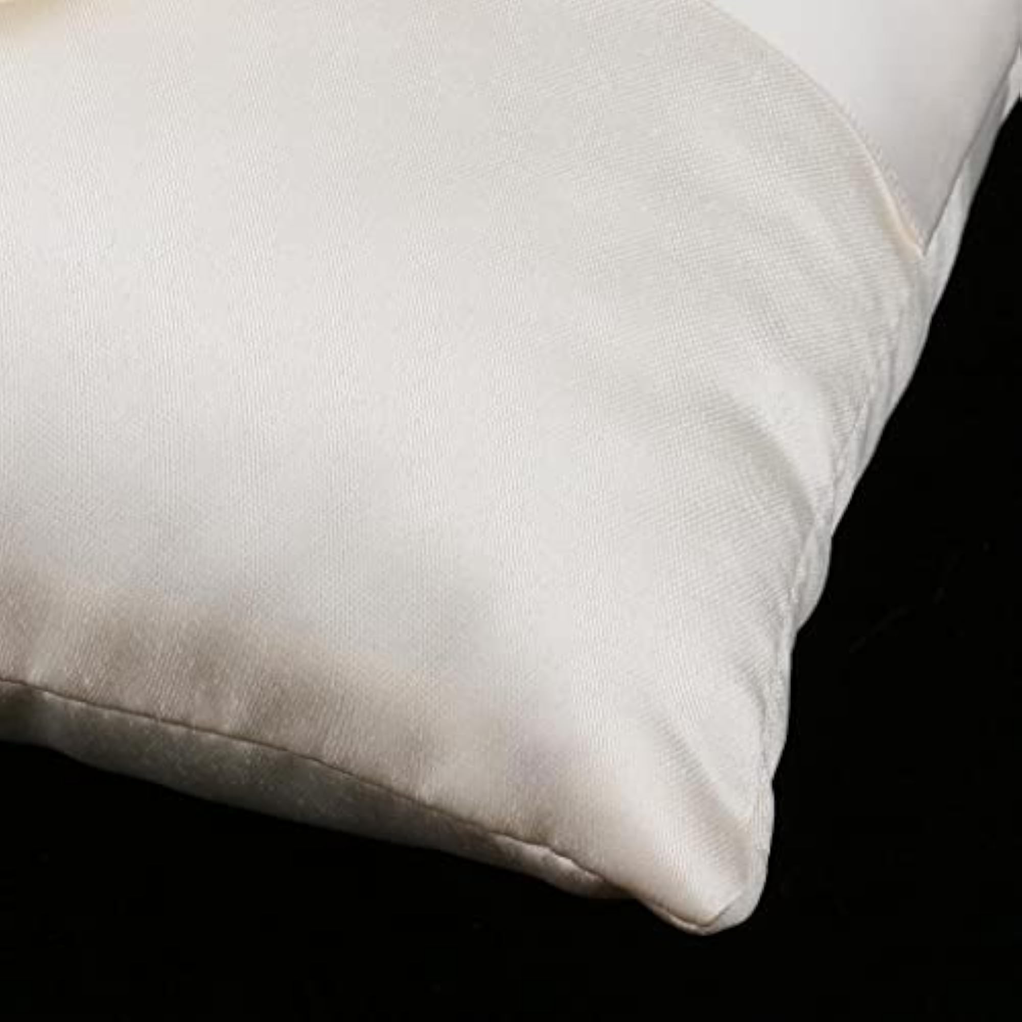 Wedding Ceremony Satin Flower Ring Pillow, Champagne