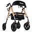 Orange-all Terrain(8 Inch Wheels)