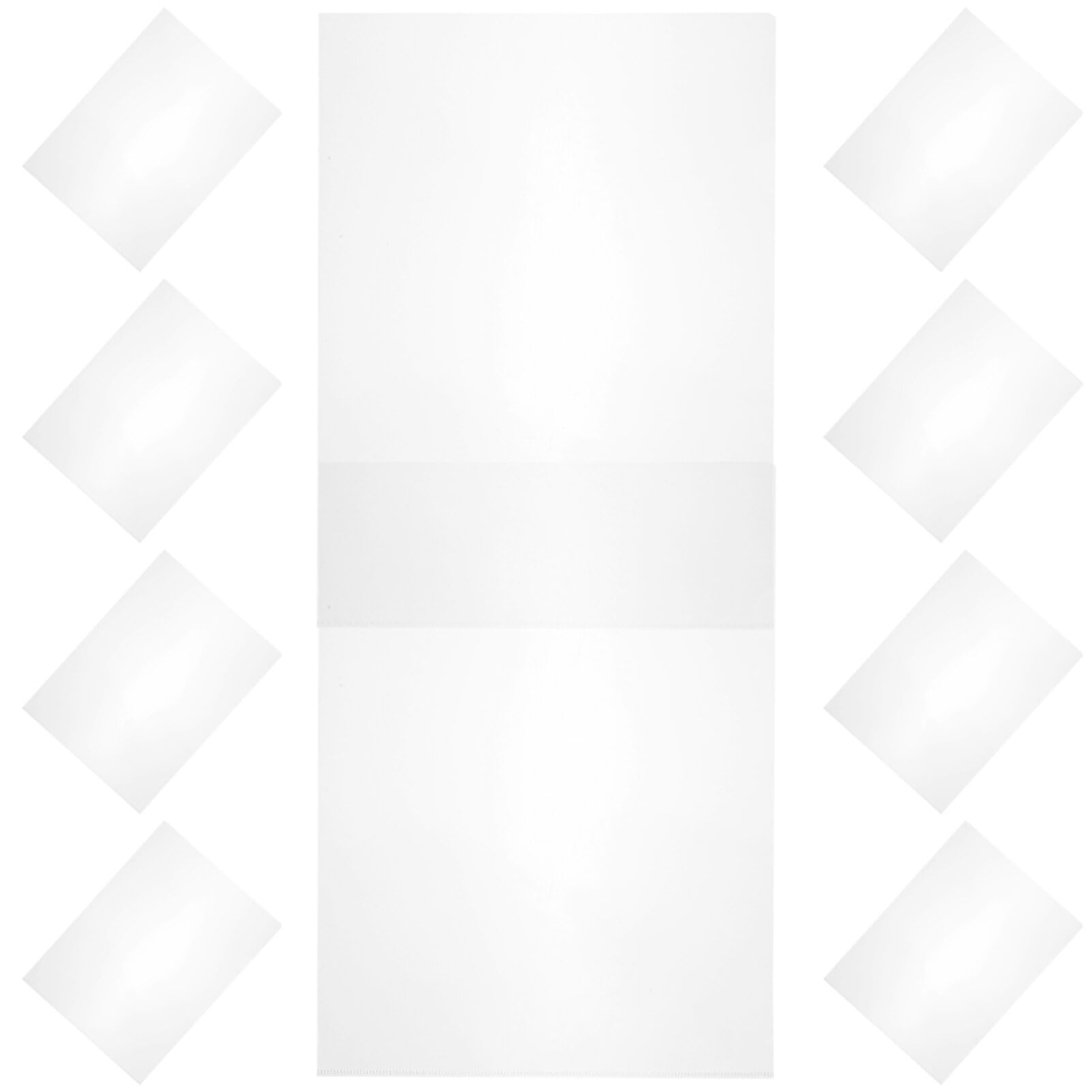 Cartellina Trasparente A4 24 Pezzi in Pp, File Protection Cover