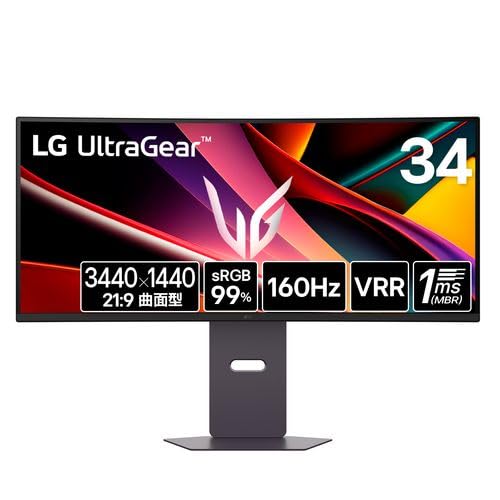 Amazon.co.jp: 34G600A-B LG UltraGear 34型 UWQHDウルトラワイド曲面