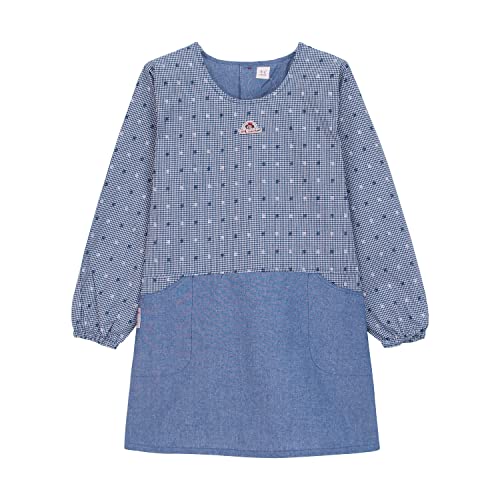 NISHIKI 割烹着 Big mama 動きやすい ショート丈 レディース ポケット付き 袖付きエプロン kappou