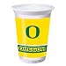 Creative Converting 8 Count University of Oregon Plastic Party Cups, 20-Ounce