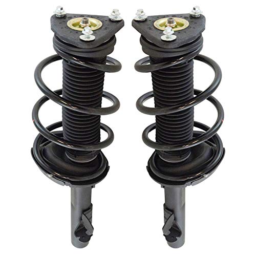 Image of TRQ Front Driver and Passenger Side Strut and Spring Assembly Set Loaded | For 13-19 Ford Escape