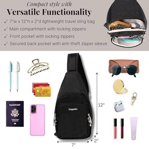 Image of Baggallini Securtex Anti-Theft Daytripper Sling