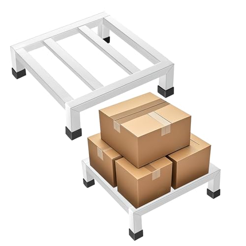 2 Pack Stainless Steel Food Floor Racks (12x12)