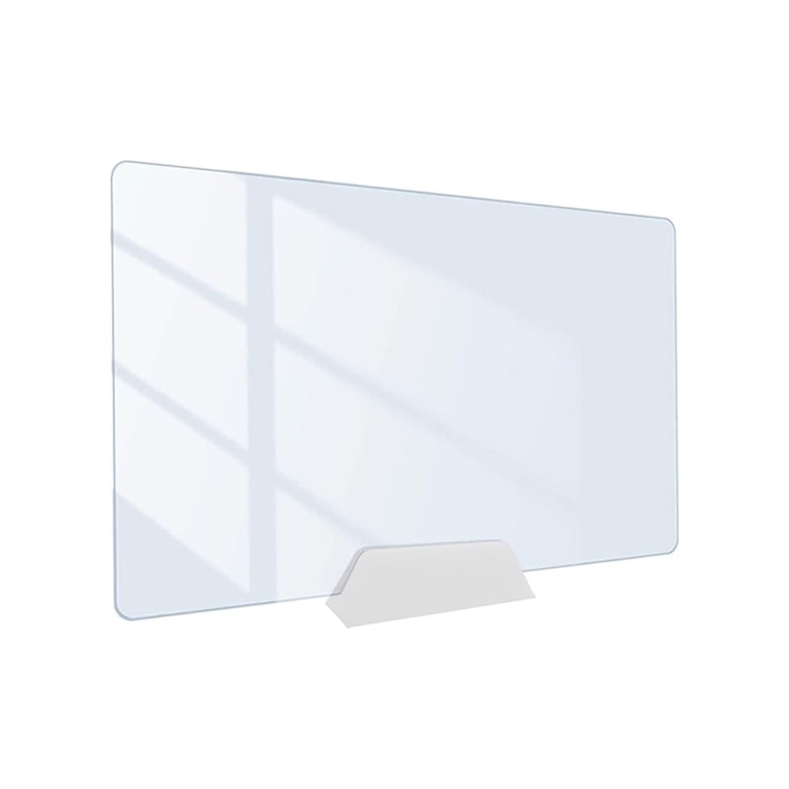 Séparateurs en acrylique transparent 30x50 pour cloison de bureau d'étudiant