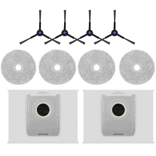 ���Օi���{�b�g ���i ���Օi�Z�b�g �|���@�������i�L�b�g �t�B���^�[ ���p�b�N �u���V ���b�v ECOVACS ����2�� ���b�v4�� �T�C�h�u���V4�� (4�̃G�b�W�u���V+4���̕z+2�̚���)