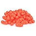 Double Rattle Sea Fishing Attractor Beads Accessory, 40Pcs Portable ABS, Adds Additional Noise, Simulates Prey Distress, 3 Color Options (Red)