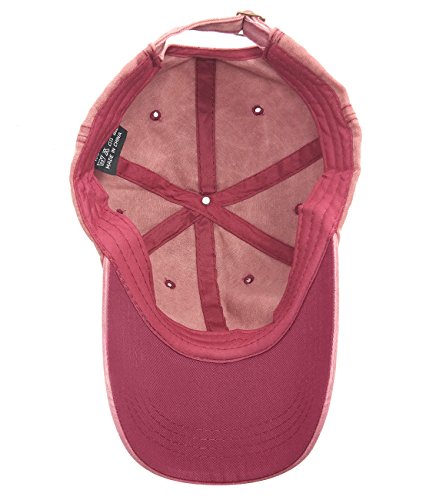 Image of Glamorstar Classic Unisex Baseball Cap Adjustable Washed Dyed Cotton Ball Hat