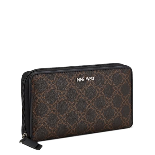 Nine West Women's Zuri SLG Zip Around Wallet2