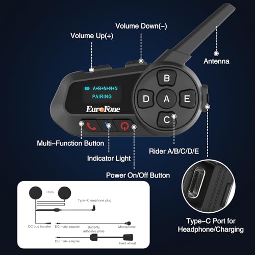 Casque Bluetooth moto interphone résoud les coupures audio à 1200m