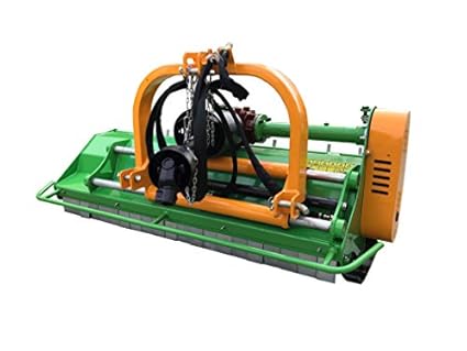 Review Nova Tractor 76″ Heavy Duty 3 pt Flail Mower, for Tractor 45 to 65 HP, Cat I & II, 20inch Side Shift