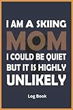  Eat. Sleep. Skiing. Repeat. Log Book: Skiing Journal  Skiing Training Log Book Gift For Archer, Archery Lovers, Men, and Women  6x9 in 120 Pages Soft Matte Cover
