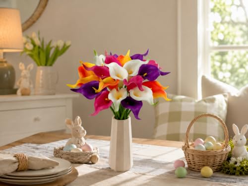 Image of Mandy's 20pcs Colorful Calla Lily Artificial Flowers