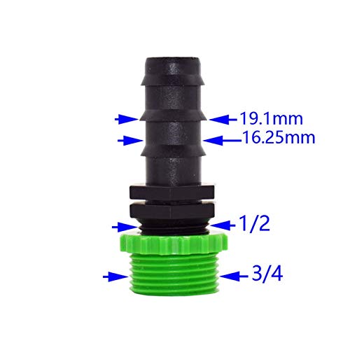 Conector de manguera de jardín para grifo exterior y mantenimiento de plantas 8