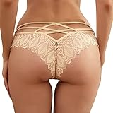 Damen Spitze G String Tanga Thong Damen Sexy Tangas Strings Erotisch T Back Dessous Niedrige Taille Einfarbig Lingerie Unterwäsche Unterhose Frauen Stringtangas Höschen Panties Slip