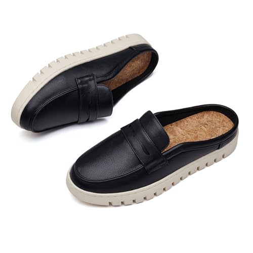 Image of Cvistpieo Womens Comfortable Slip On Loafers Indoor Outdoor Business Casual Mules Shoes for Women