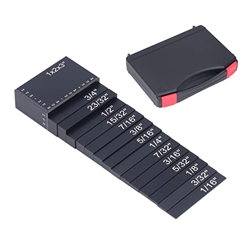 Blocs de configuration, barre de bloc de configuration de mesure rapide en alliage d'aluminium, facile à utiliser, pour accessoires de toupie et de scie à table Cover