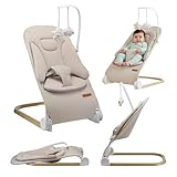 Tulano Moon 50 | Babywippe für Neugeborene, Babyschaukel ergonomisch mit verstellbarer...