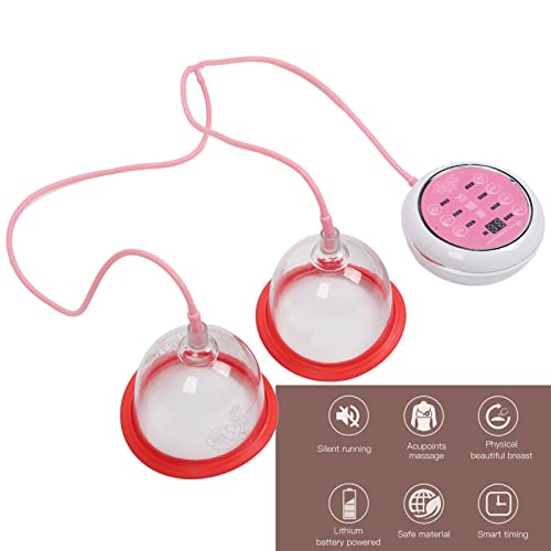 Máquina elétrica de vácuo de seios, massageador de ventosas a vácuo de mama para mulheres para uso d