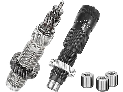 Forster Products DIE Set 6.5X47 Lap Ultra™ Micrometer Seater & Bushing Full Length Sizing DIE