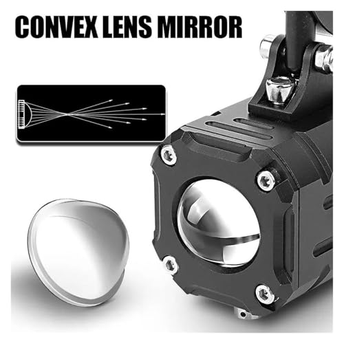 Projecteurs LED moto bicolores étanches pour éclairage de SUV 12V 24V