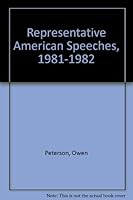 Representative American Speeches, 1981-1982 082420669X Book Cover