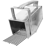 VOSAREA Berry Picker with Metal Comb and Handle Blueberry Picker Scoop Huckleberry Picking Rakes for Easier Berry Harvester