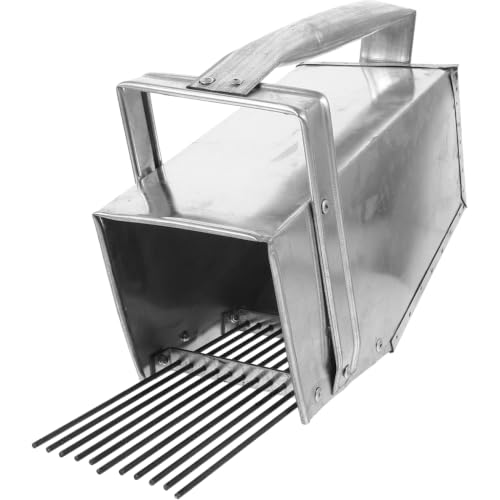 VOSAREA Berry Picker with Metal Comb and Handle Blueberry Picker Scoop Huckleberry Picking Rakes for Easier Berry Harvester