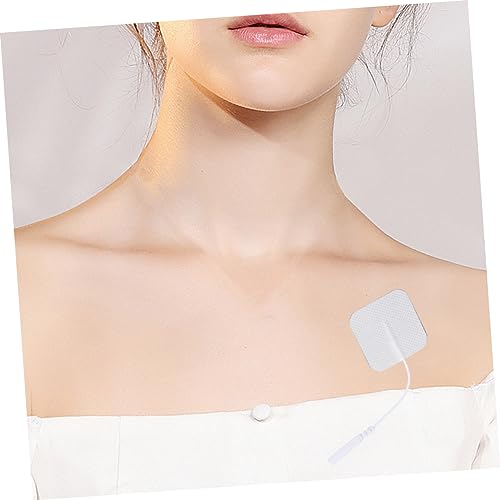 Patch électrode non-tissé Ipetboom plaques de massage en silicone blanc - 6