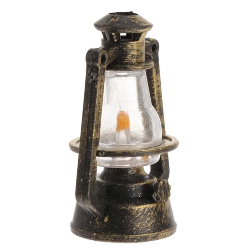 UPKOCH 4Pcs Craft Wind Lamp Micro Landscape Adornment Adorable Table Lamp Succulent Ornament for Creative Gardening for Home and