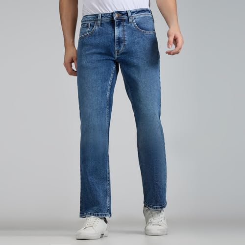 Image of Pepe Jeans Men's Jeans | Mid Rise | Bootcut Fit | Stretchable
