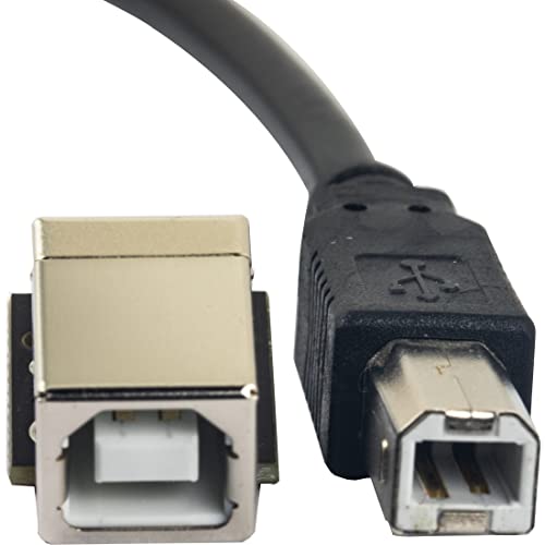 risingsaplings 20 szt. żeńskich złączy USB typu B, 4-pinowy konwerter wyjściowy PCB 2,54 mm / 0,1 cala