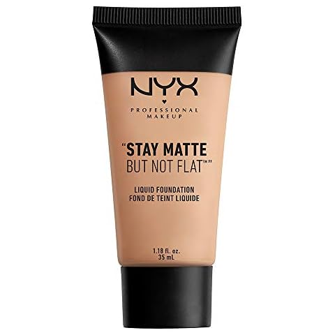 Nyx - Base de maquillaje Stay Matte but not Flat Professional Makeup Cover