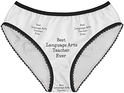 Language Arts Teacher Panties, Language Arts Teacher Underwear, Briefs, Cotton Briefs, Funny Underwear, Panties For Women