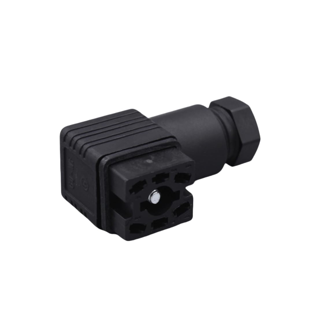 Crcrc One Color Go 60 Wf Connector - Go-Series Power Field Attachable Connector For Solenoid Valve, Rectangular Connectors G/Go Series(Go 60 Wf Plug 10Pcs)