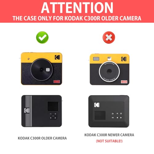 Funda de cuero para Kodak Mini Shot 3 Retro C300R miniatura 3