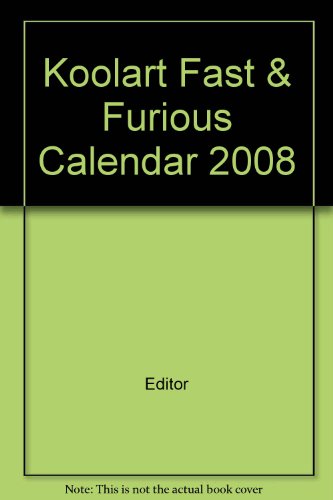Preisvergleich Produktbild Koolart Fast & Furious Calendar 2008