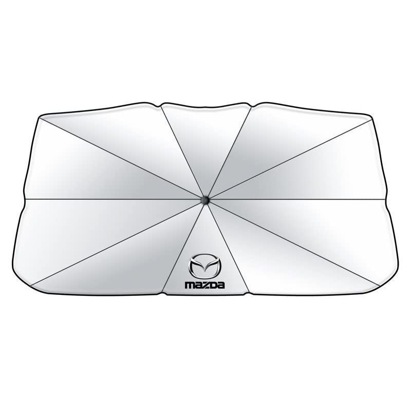 AHMESA Paraguas Parasol Parabrisas Delantero de Coche, para Mazda Skywing Cubierta Plegable Visera Parasoles protección UV