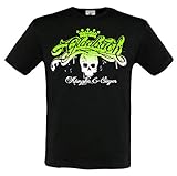 100% ringgesponnene Baumwolle Gladbach T Shirt Ultras Fans Mönchengladbach (L)