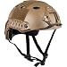 V-Tac Valken Airsoft Tactical Helmet, Earth, Adjustable