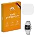 Produktbild atFoliX Panzerfolie kompatibel mit Casio A158WEA-1EF Schutzfolie, entspiegelnde und stoßdämpfende FX Folie (3X)