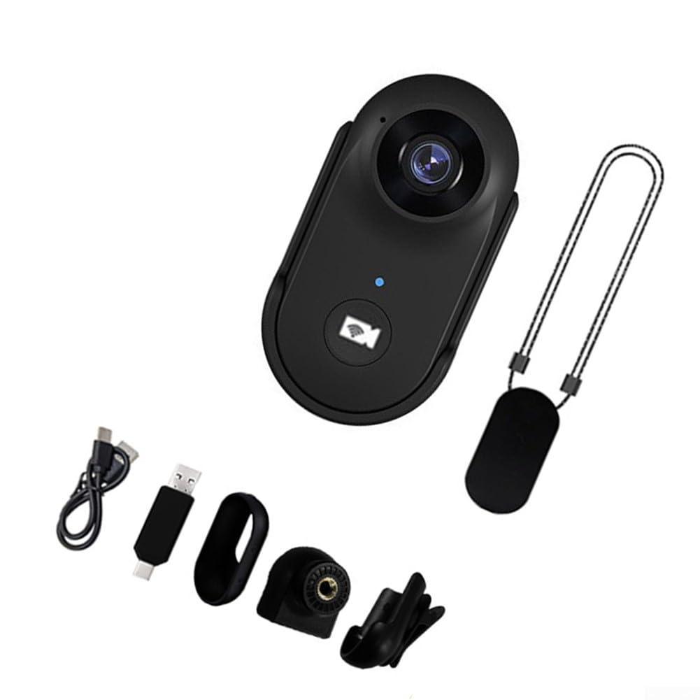 WiFi Action Kamera Wasserdicht IPX7 Kompakt für Radfahren(White)