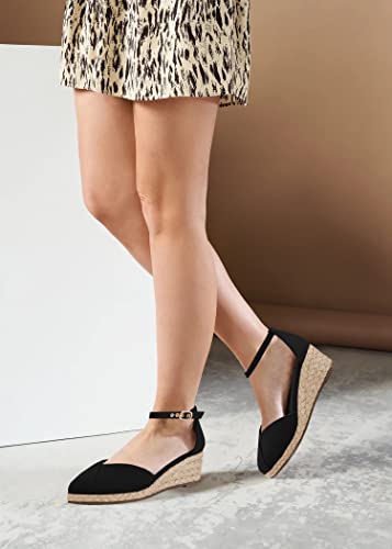 Juliet Holy Womens Espadrilles Sandals Closed Toe Platform Ankle Strap Casual Summer Wedges4