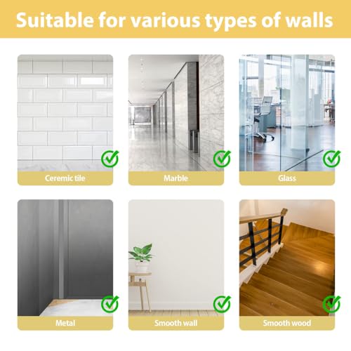 Image of HASTHIP 12Pcs Golden Decorative Mirror Stickers for Wall, Geometric Acrylic Wall Border Stickers, Versatile Mirror Frame Decor for Bedroom Bathroom Living Room Background Decor, 7.87x1.96 Inches