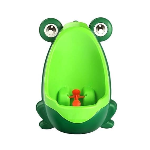 Frog Urinal Potty Trainer for Boys – Wall Mounted Removable Potty with Funny Aiming Target & Strong Suction; Easy‑Clean Toddler Pee Trainer, BPA‑Free, Adjustable Height Baby Toilet-image-9