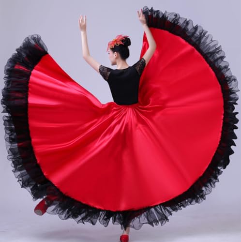 Jupe de danse du ventre fluide pour éviter l'inconfort en compétition